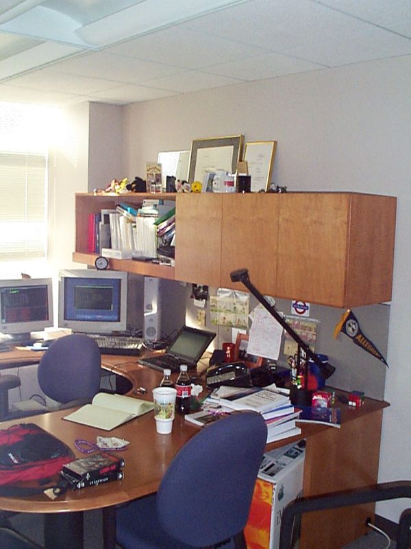 epc's office & desk circa 1999